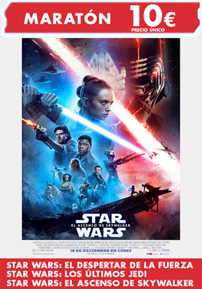 MARATON STAR WARS: EL ASCENSO DE SKYWALKER MEGAOCI MARATON STAR WARS: EL ASCENSO DE SKYWALKER MEGAOCI